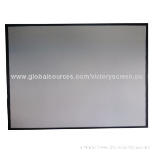 180"/16:9 rear fast-fold screen with flight case, very convenient, suitable for outdoor side